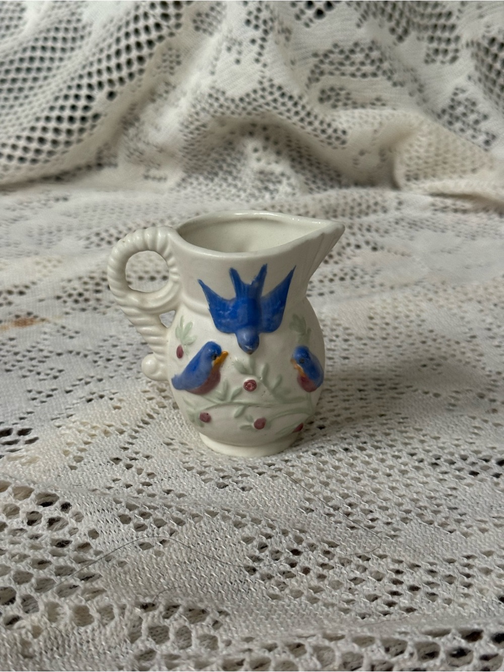 Vintage Bluebird Mini Pitcher - Picture 4 of 8